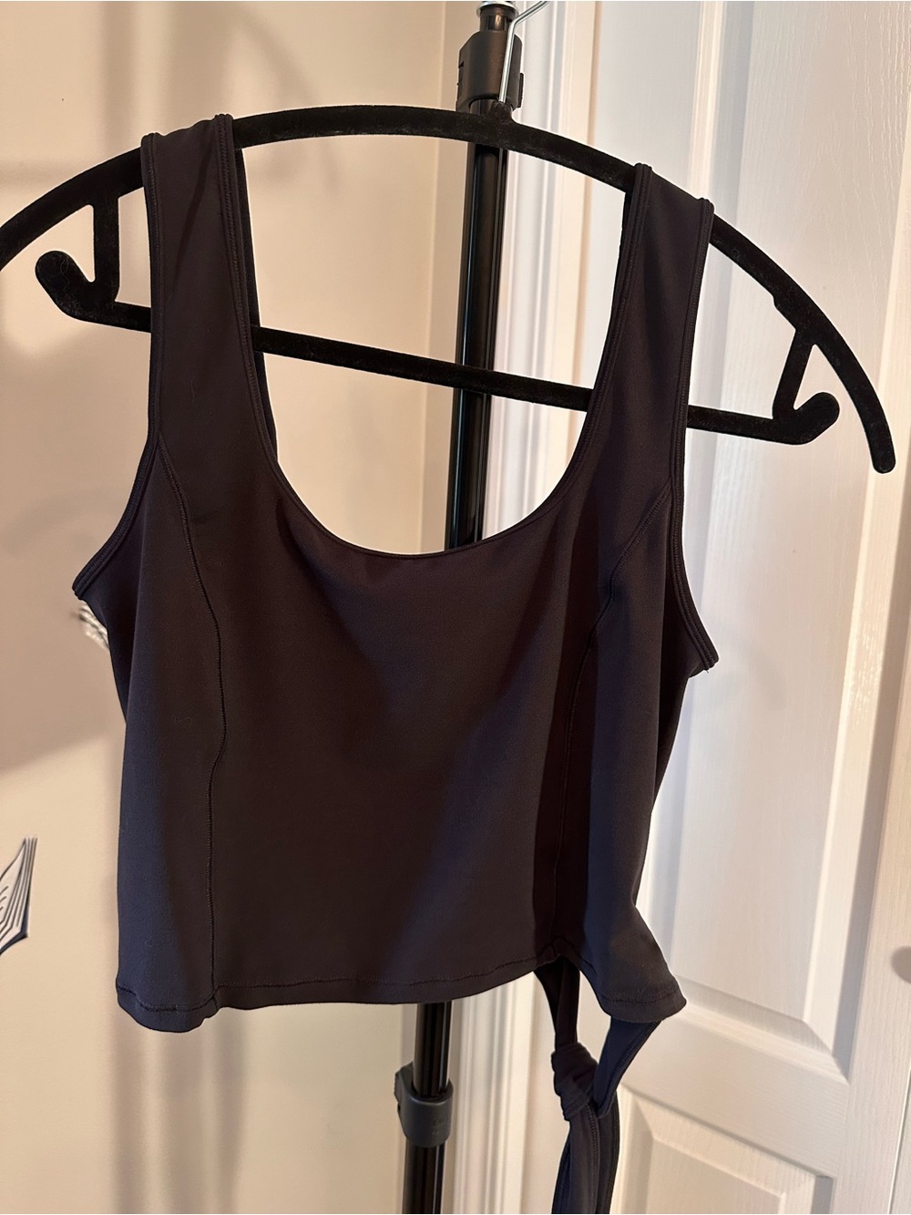 Lululemon Align Black Cropped Tank Top sz6